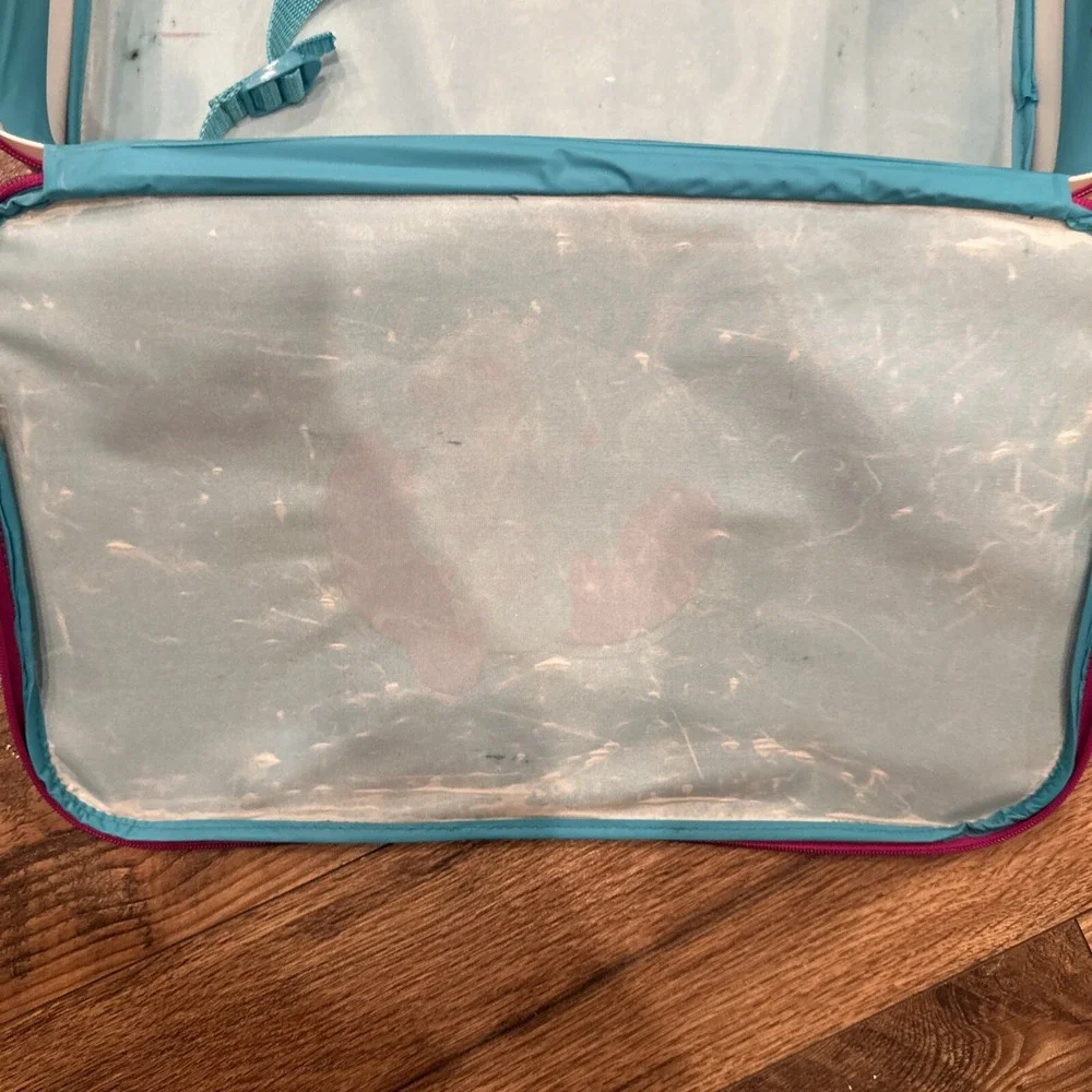Disney Aladdin Jasmine‎ & Aladdin Kids Luggage Travel Bag Vintage
